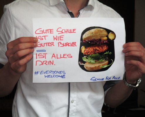 SchuleFuerAlle_Burger Gute Schule ist wie guter Burger
